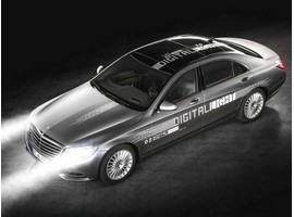 معرفی تکنولوژی جدید چراغ های خودرو توسط مرسدس بنز
