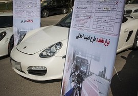 توقیف 55 خودروی لوکس به دلیل دور دور در خیابان‎های تهران