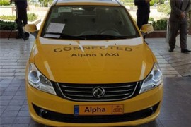 نخستین بار؛ رونمایی از تاکسی هوشمند ایرانی