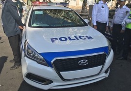 ماشین های پلیس ایران با خودروهای هیوندای جدید نوسازی شد