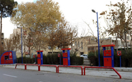 تصاویری از یک پمپ بنزین متفاوت در اصفهان