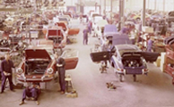 تصویری جالب از کارخانه پورشه مربوط به 45 سال پیش