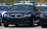 سئات اسپانیا ماشین پلیس ایتالیا