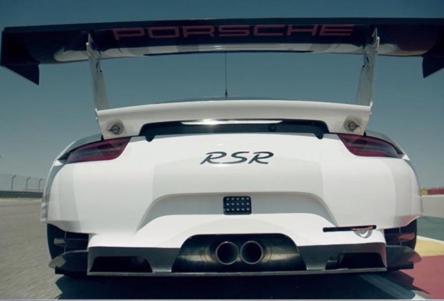 پورشه 911 RSR با قدرت واقعی